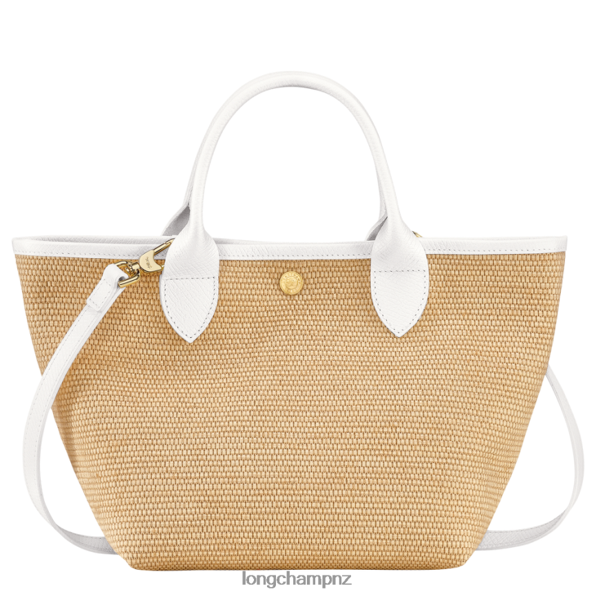 Women White Longchamp Le Panier Pliage Basket bag Bags L0640863