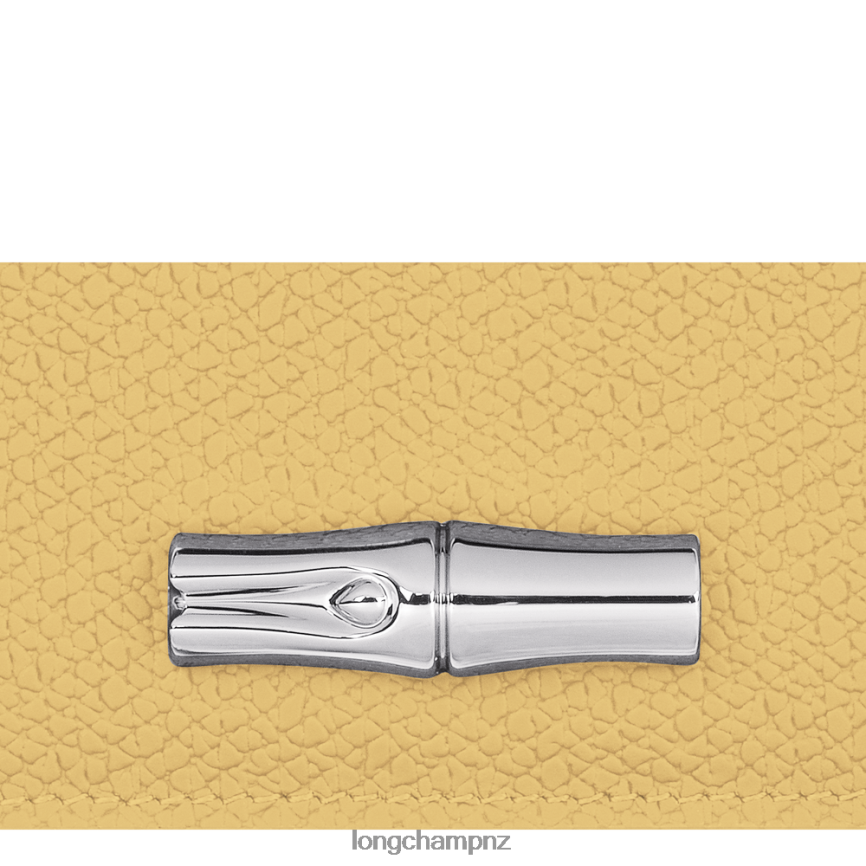 Women Corn Longchamp Roseau Card holder Leather Goods L06408638