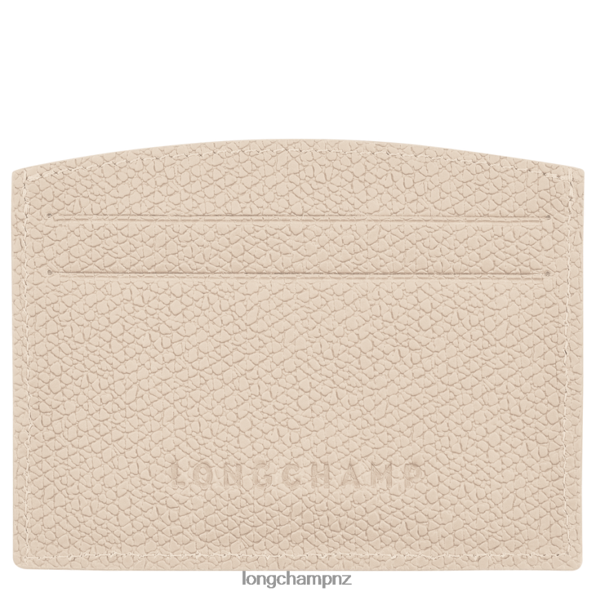 Women Paper Longchamp Roseau Card holder Leather Goods L06408639
