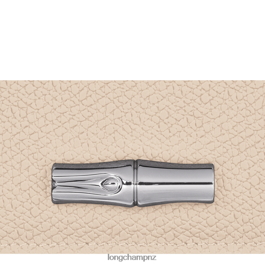 Women Paper Longchamp Roseau Card holder Leather Goods L06408639