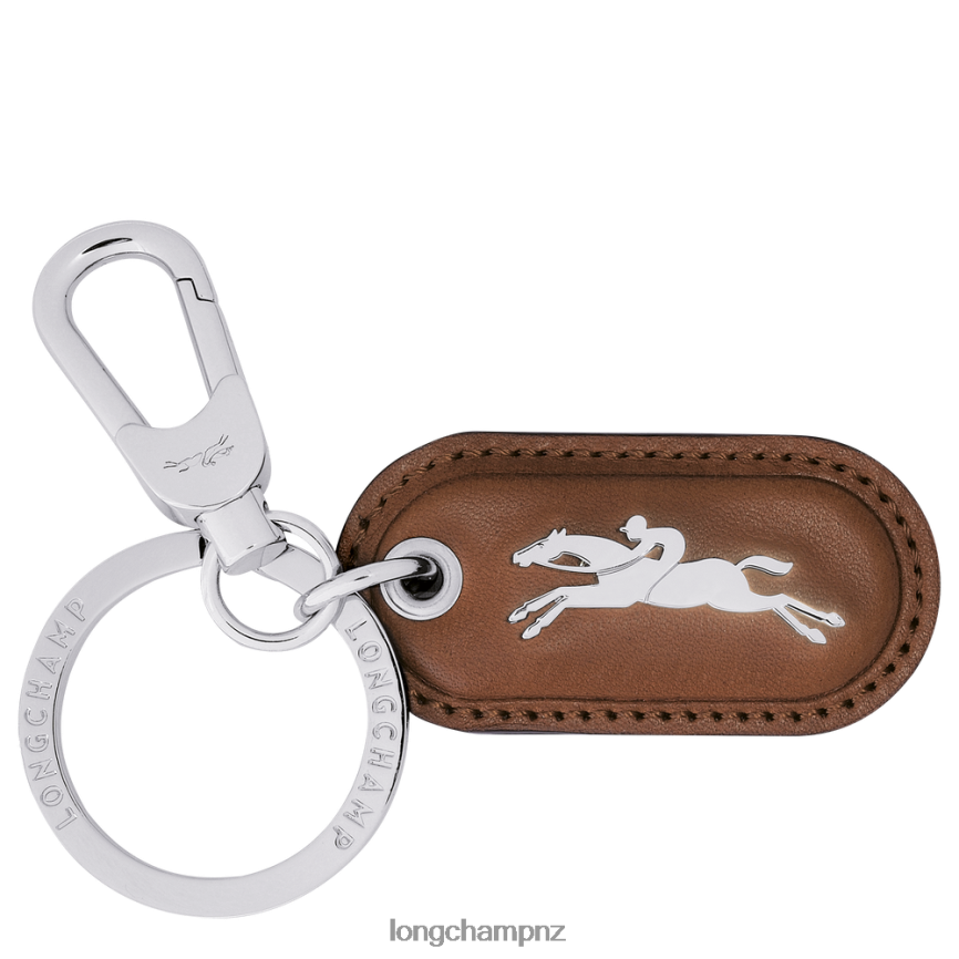Women Cognac Longchamp Roseau Key Rings Leather Goods L06408744