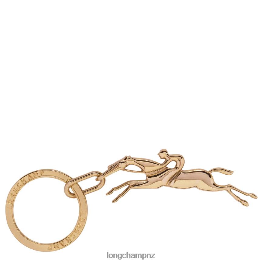 Women Very pale gold Longchamp Cavalier Key Rings Leather Goods L06408747