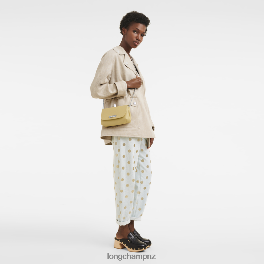 Women Corn Longchamp Roseau Clutch Leather Goods L06408252