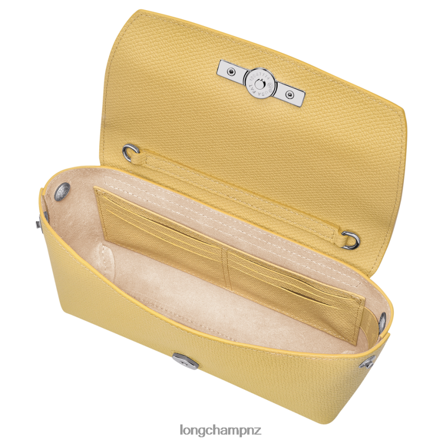 Women Corn Longchamp Roseau Clutch Leather Goods L06408252