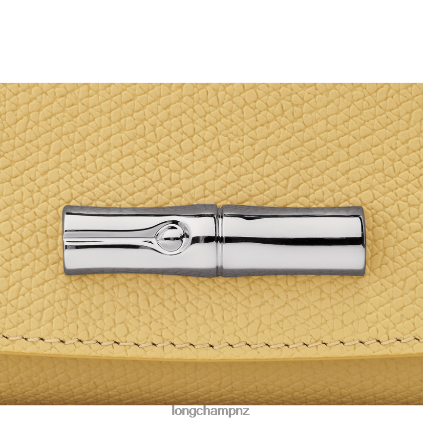 Women Corn Longchamp Roseau Clutch Leather Goods L06408252