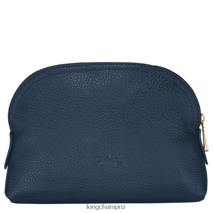 Women Navy Longchamp Le Foulonne Pouch Leather Goods L06408698