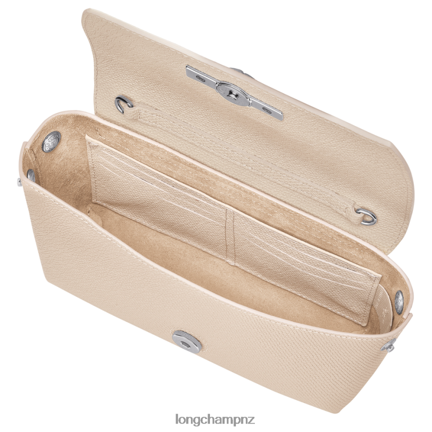 Women Paper Longchamp Roseau Clutch Leather Goods L06408253