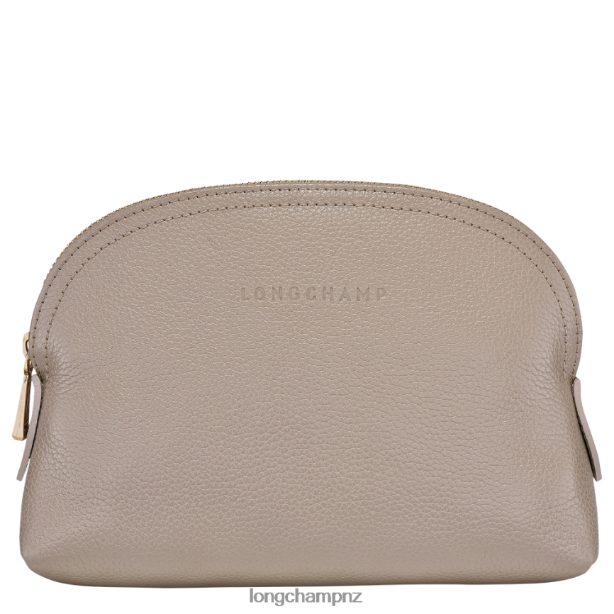Women Turtledove Longchamp Le Foulonne Pouch Leather Goods L06408697