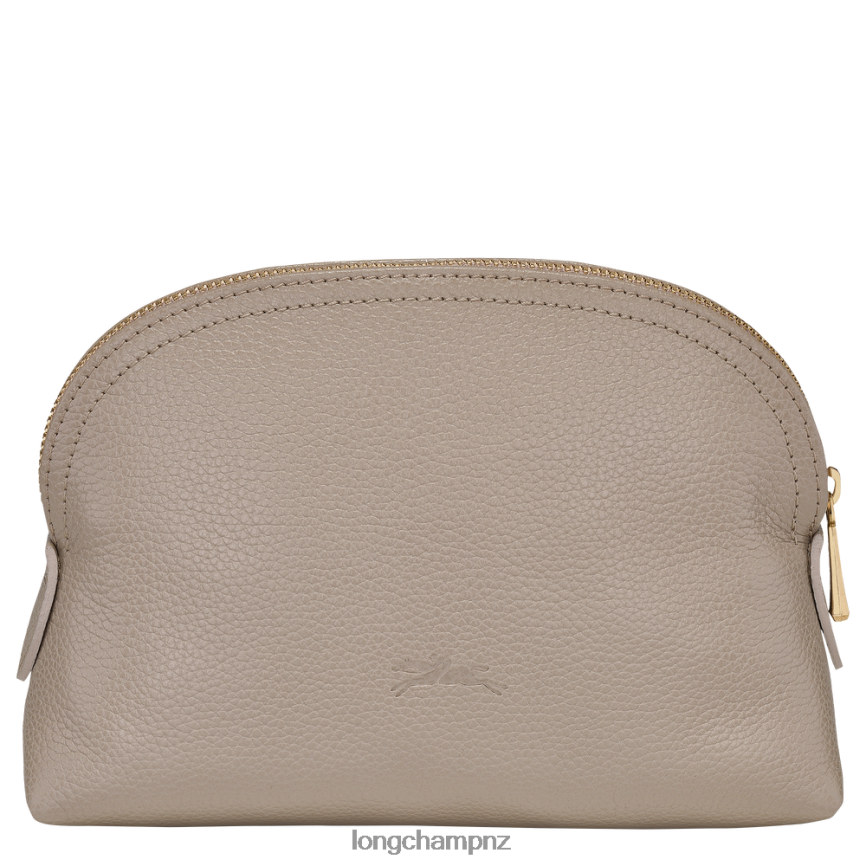 Women Turtledove Longchamp Le Foulonne Pouch Leather Goods L06408697