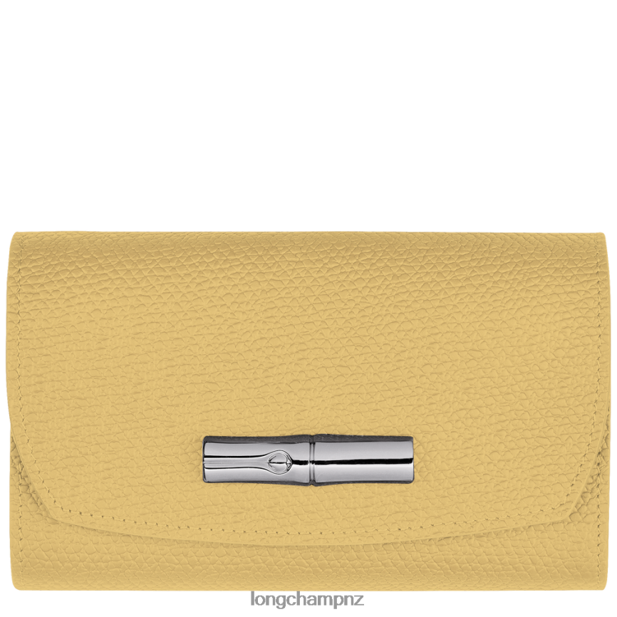 Women Corn Longchamp Roseau Wallet Leather Goods L06408577