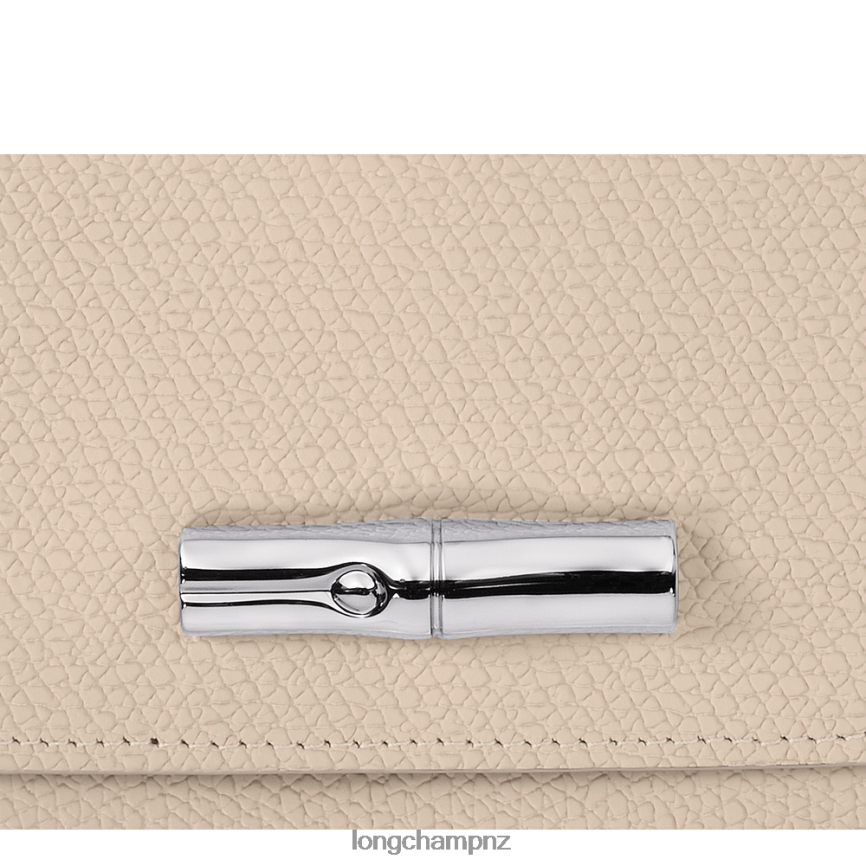 Women Paper Longchamp Roseau Continental wallet Leather Goods L06408590