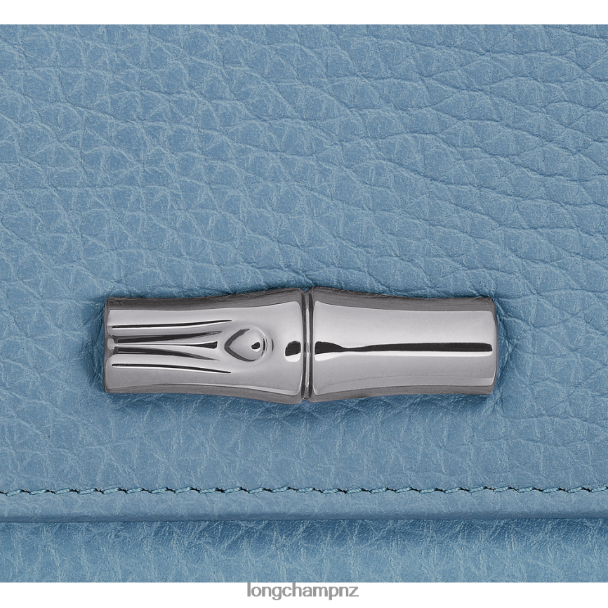 Women Slate Longchamp Roseau Essential Wallet Leather Goods L06408574