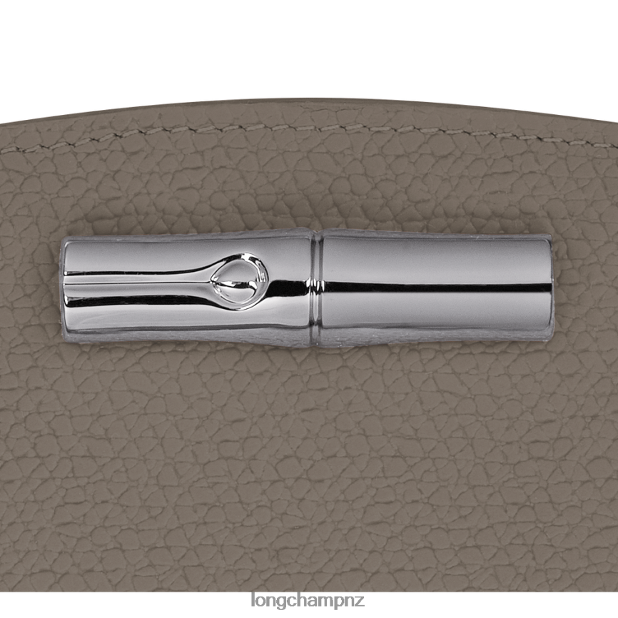 Women Turtledove Longchamp Roseau Wallet Leather Goods L06408586