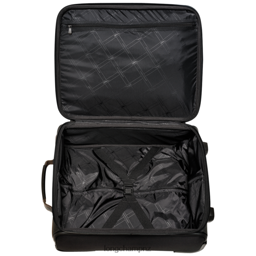 Women Black Longchamp Boxford Suitcase Bags L06408846