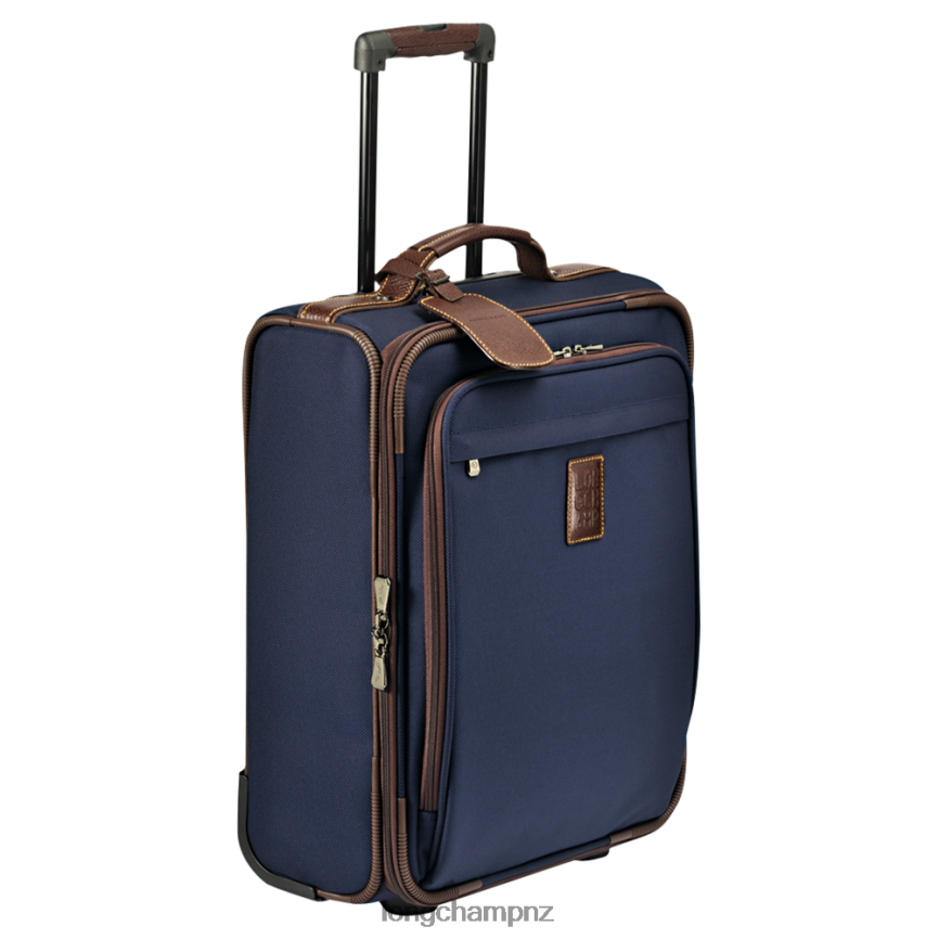 Women Blue Longchamp Boxford Suitcase Bags L06408848