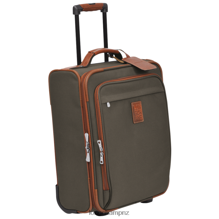 Women Brown Longchamp Boxford Suitcase Bags L06408847