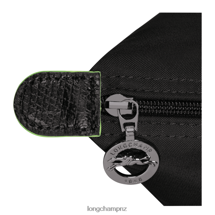 Women Black Longchamp Le Pliage Green Travel bag expandable Bags L06408800