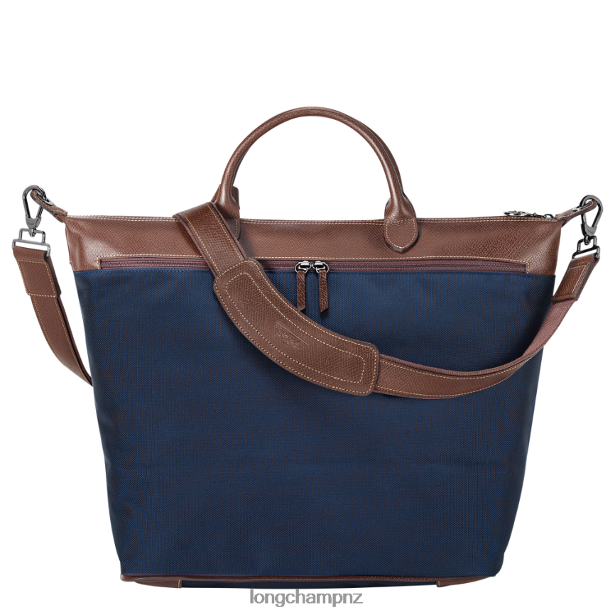 Women Blue Longchamp Boxford Travel bag Bags L06408764