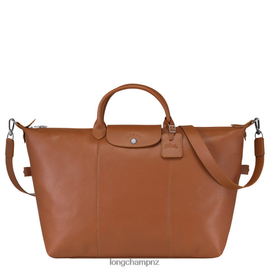 Women Caramel Longchamp Le Foulonne Travel bag Bags L06408829