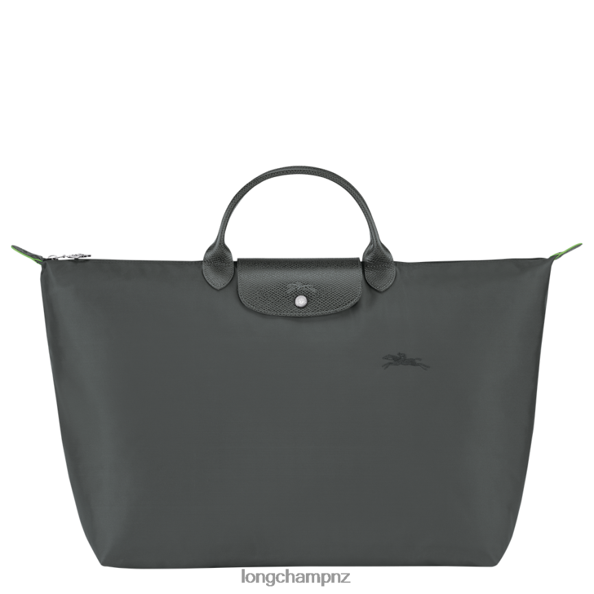 Women Graphite Longchamp Le Pliage Green Travel bag Bags L06408789
