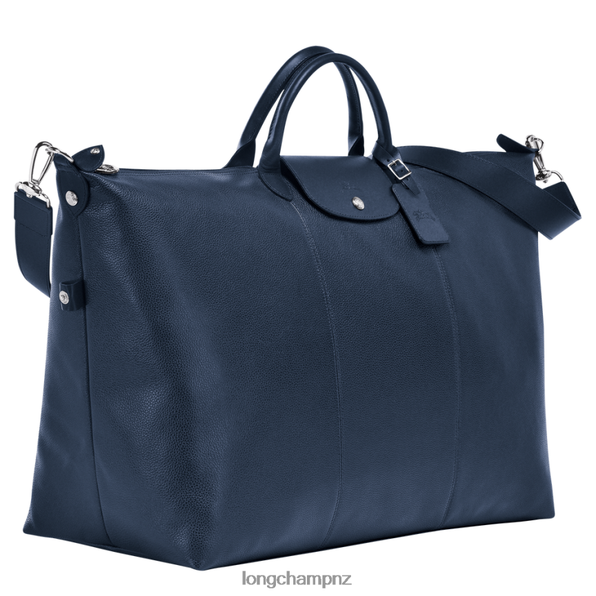 Women Navy Longchamp Le Foulonne Travel bag Bags L06408828