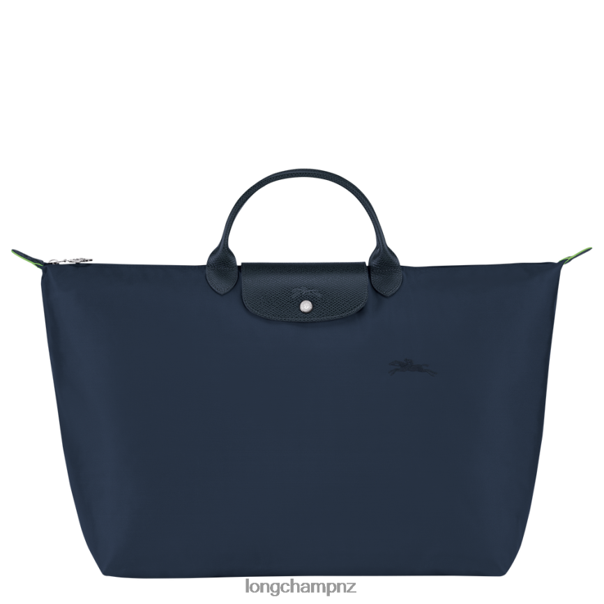 Women Navy Longchamp Le Pliage Green Travel bag Bags L06408790