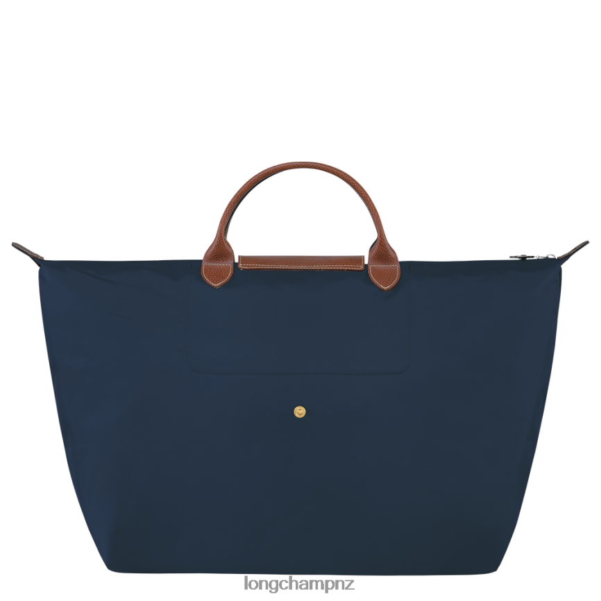 Women Navy Longchamp Le Pliage Original Travel bag Bags L06408808