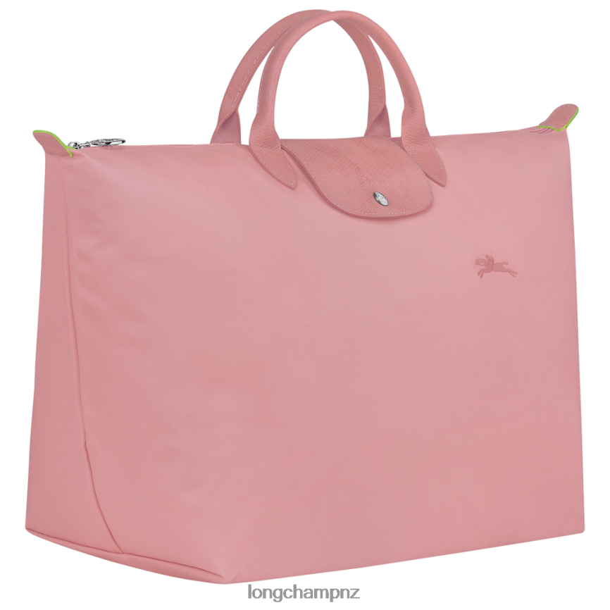 Women Petal Pink Longchamp Le Pliage Green Travel bag Bags L06408792