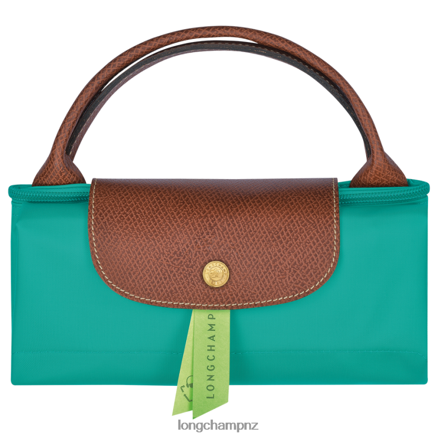 Women Turquoise Longchamp Le Pliage Original Travel bag Bags L06408809