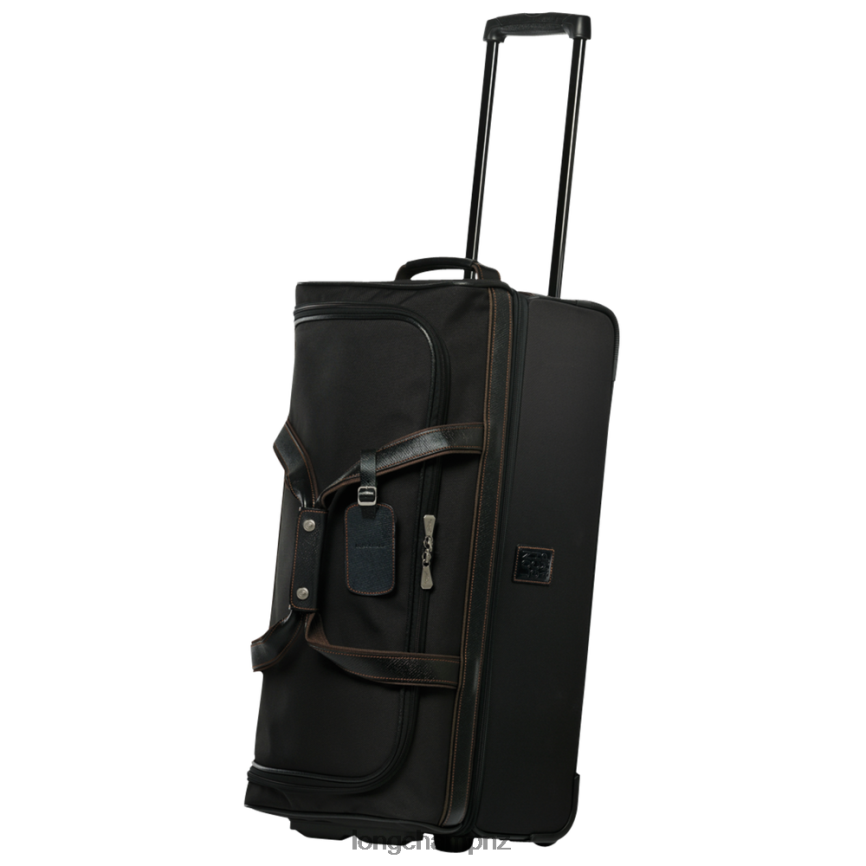 Women Black Longchamp Boxford Travel bag Bags L06408839