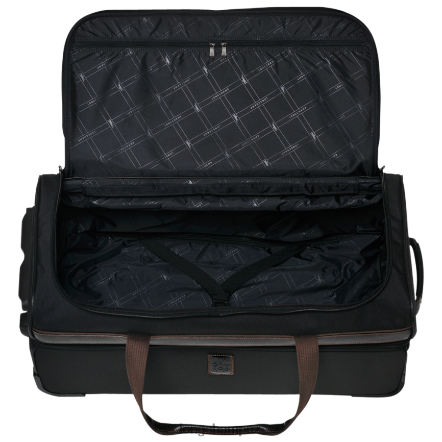 Women Black Longchamp Boxford Travel bag Bags L06408839