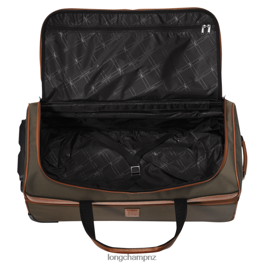 Women Brown Longchamp Boxford Travel bag Bags L06408840
